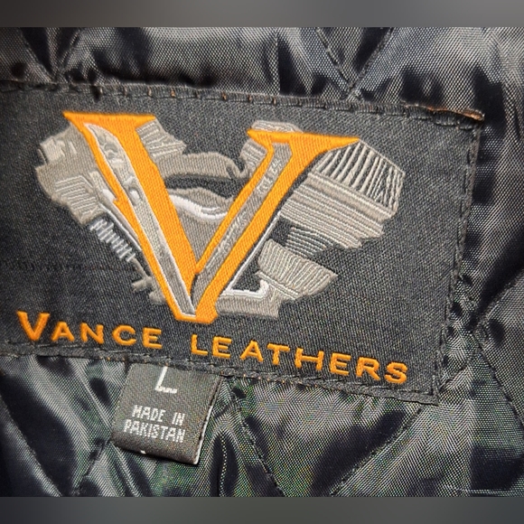 Vance Leathers women's motorcycle jacket brand new. Size large - Picture 3 of 3
